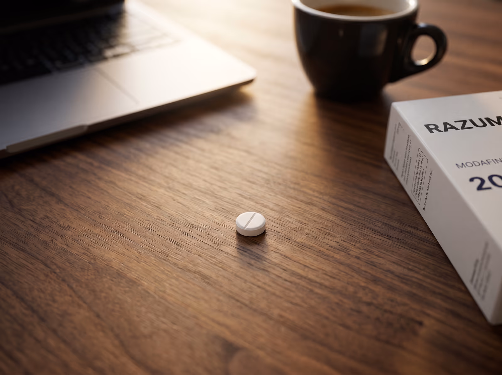 Modafinil 200mg, Step 2: Morning