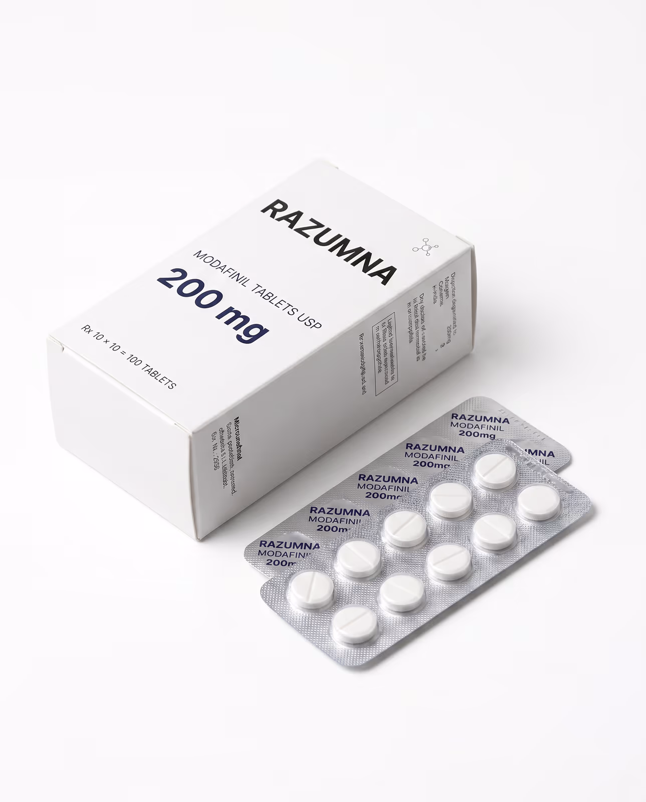 Modafinil 200mg, Pack-out