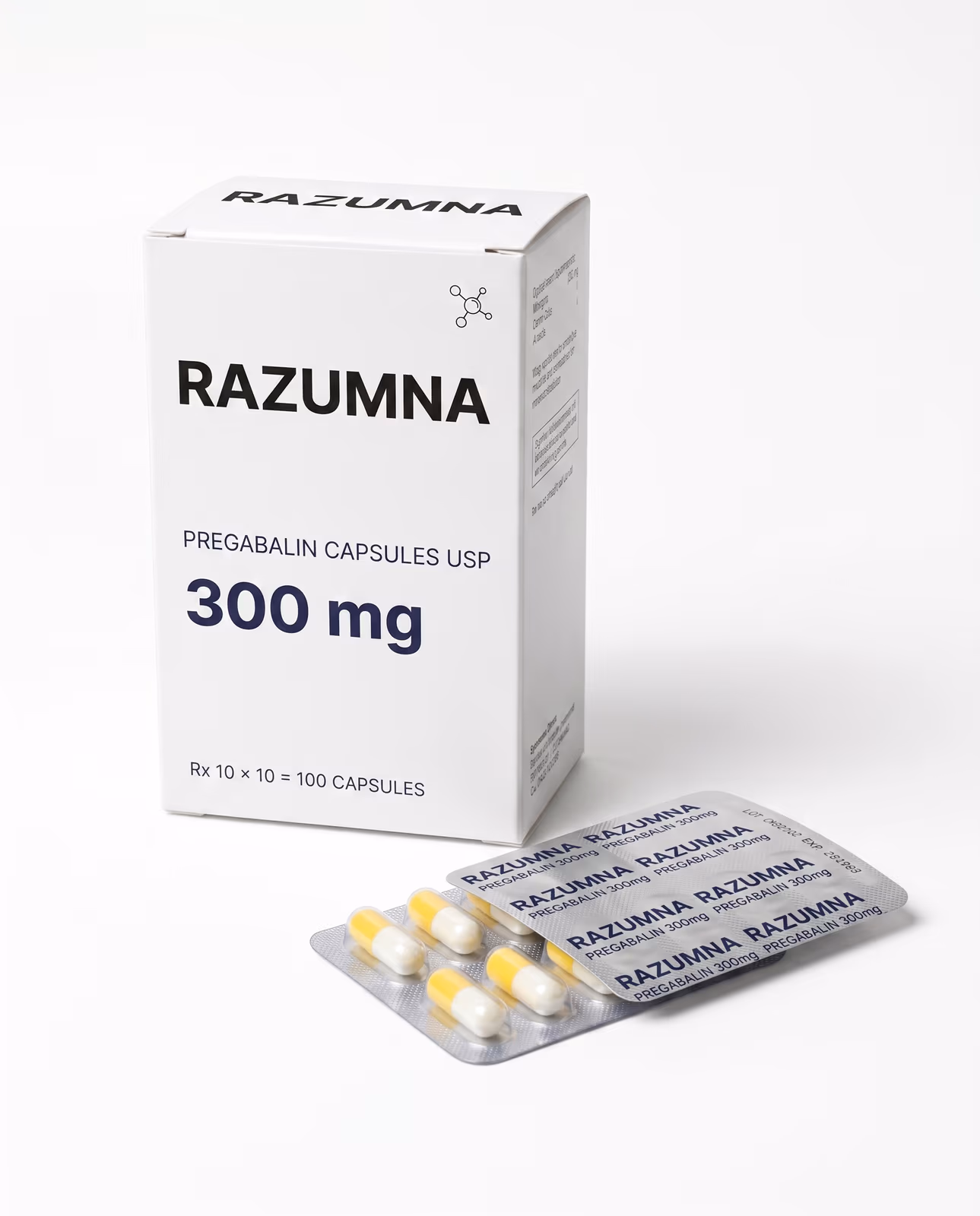 Pregabalin 300mg, Pack-out