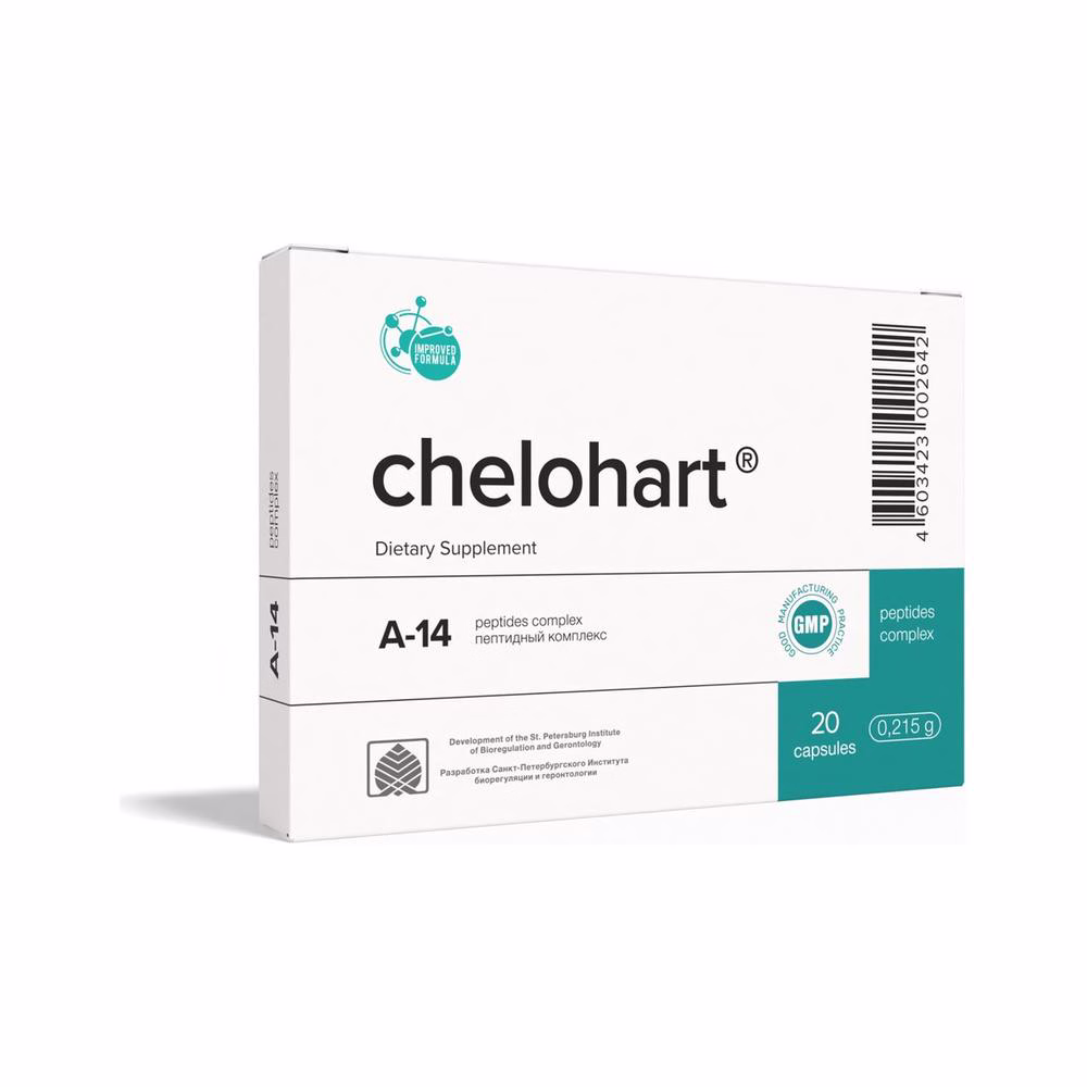 Chelohart Heart Peptide, Pack detail