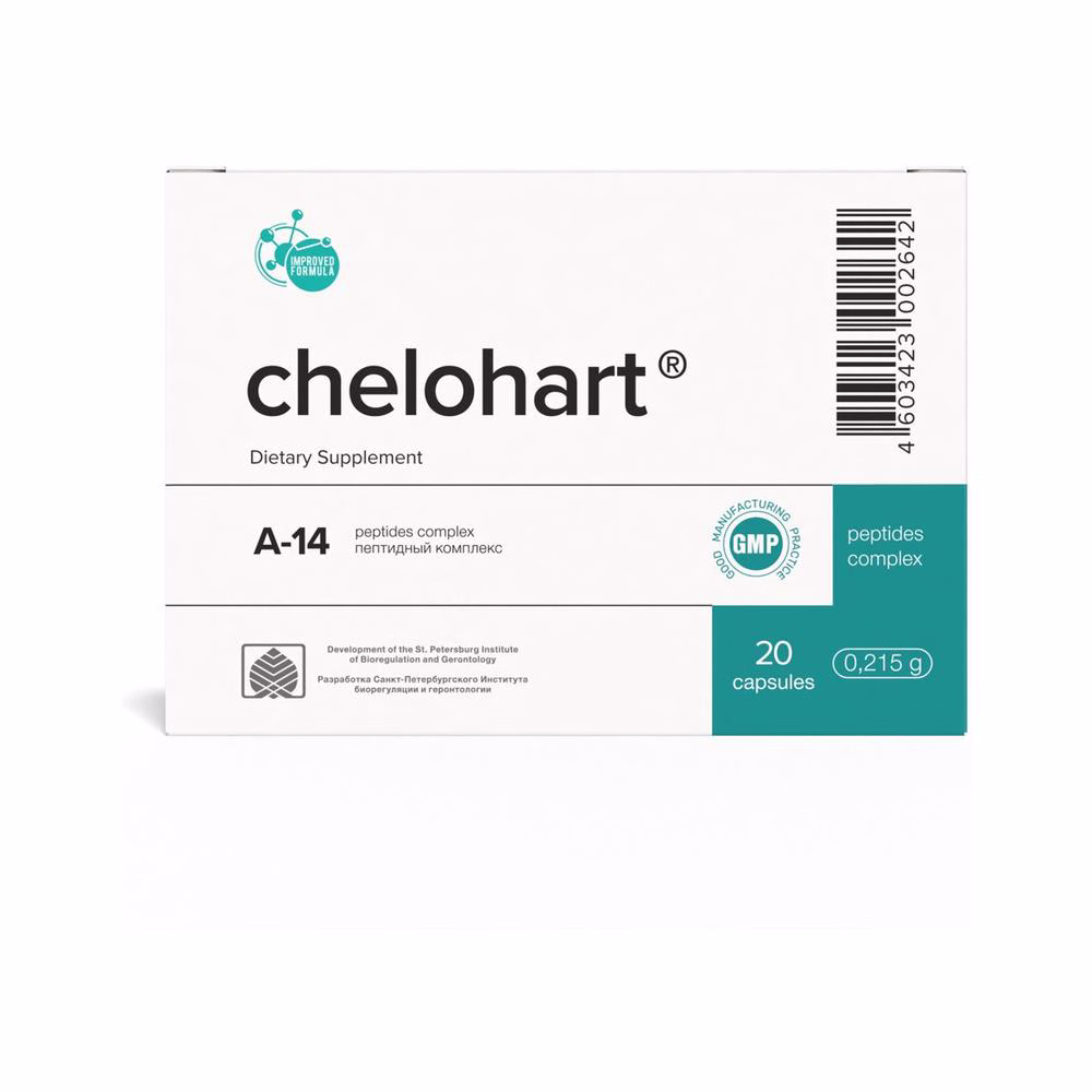 Chelohart Heart Peptide, Pack detail