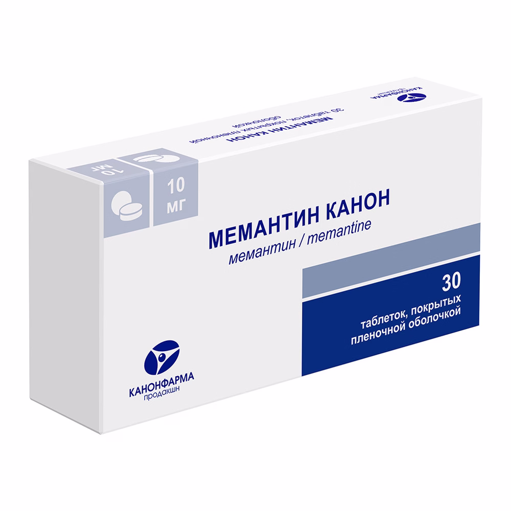 Memantine 10mg, Pack detail