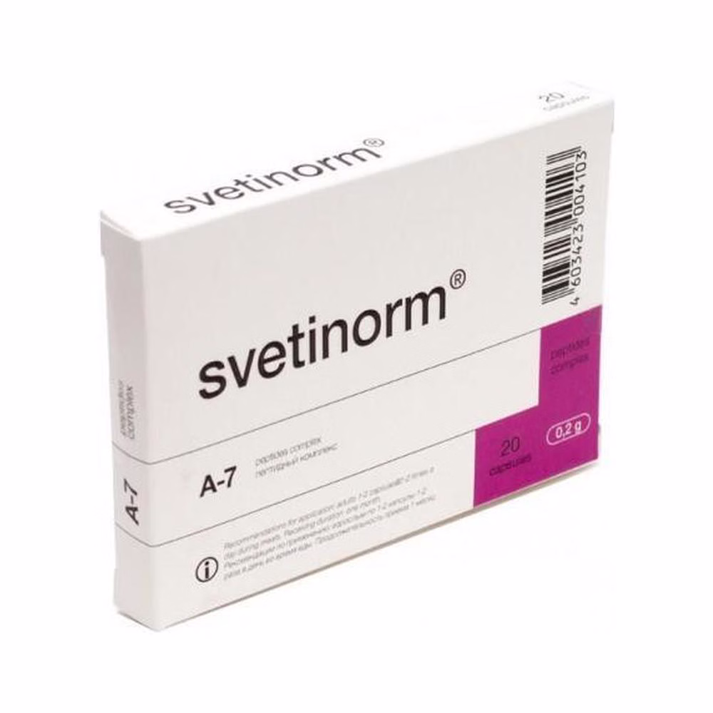 Svetinorm Liver Peptide, Pack detail