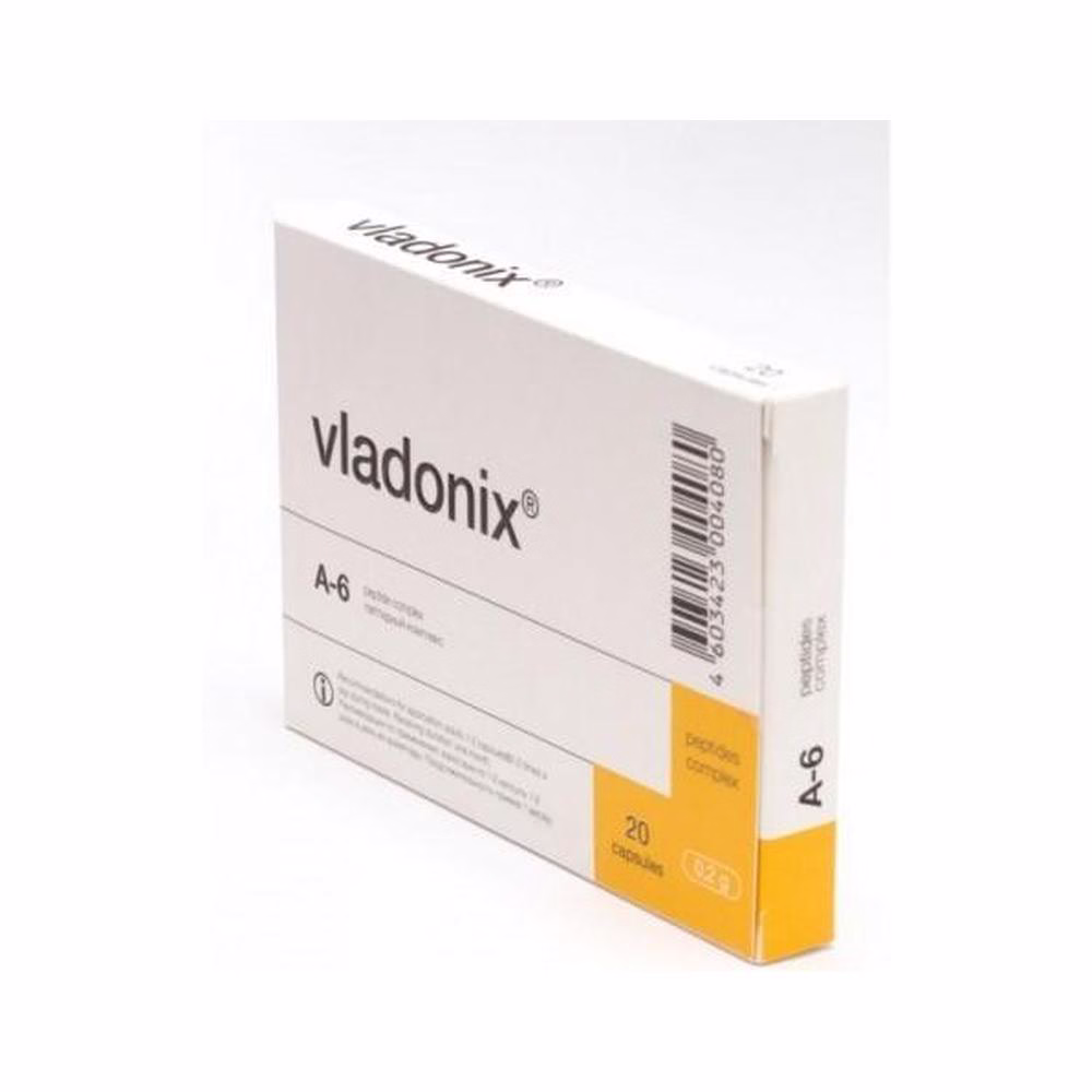 Vladonix Thymus Peptide, Pack detail