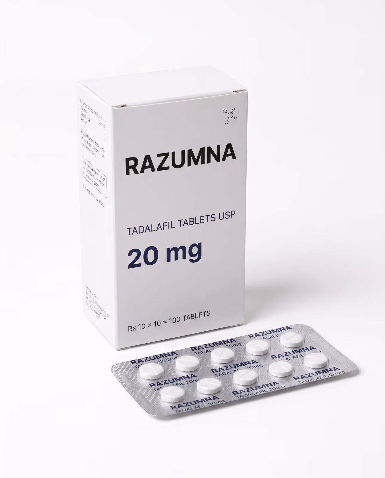 Tadalafil 20mg, Pack-out